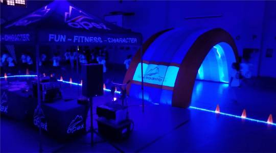Glow run photo – 1